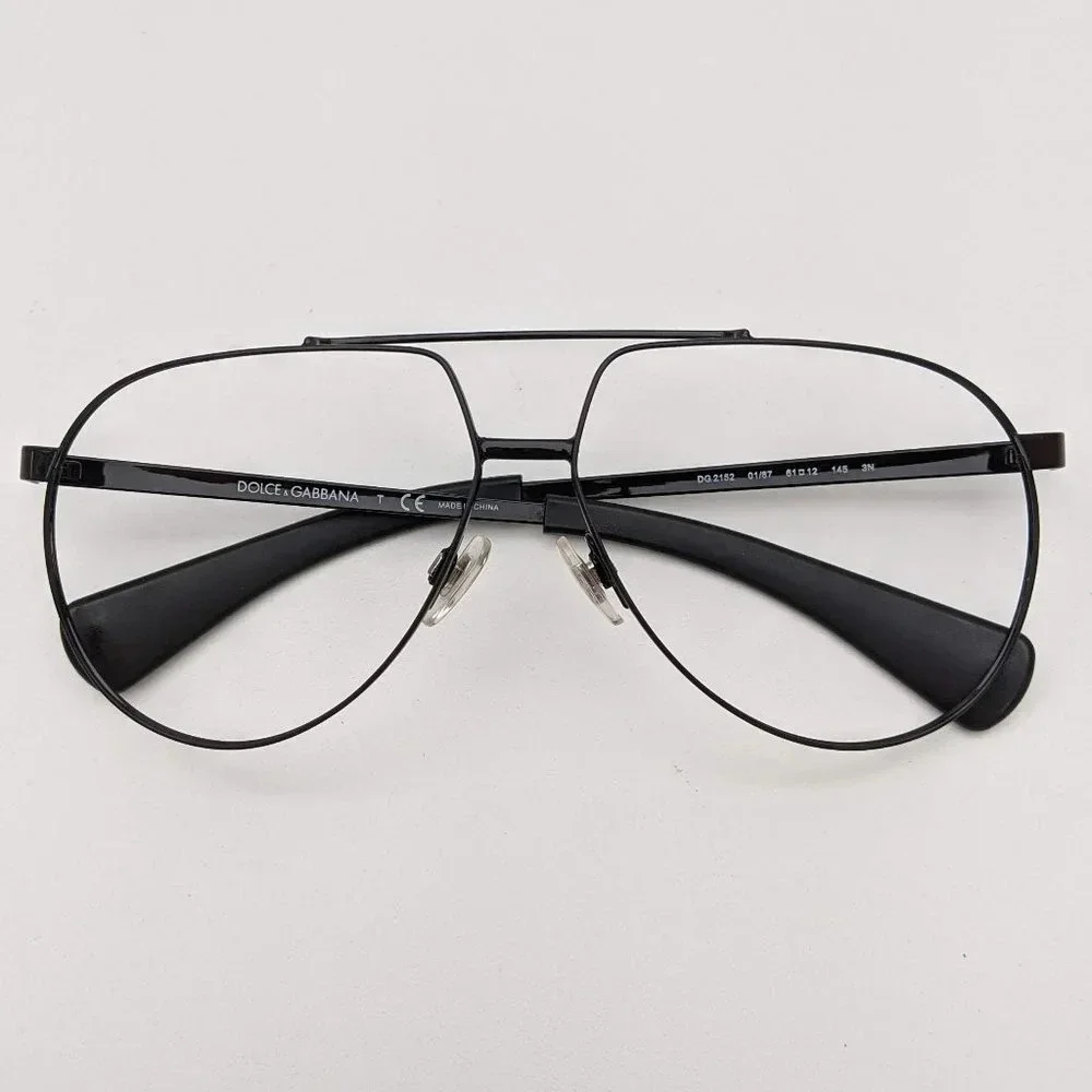 🕶️Frame Only | Dolce&Gabbna DG2152 01/87 Sunglasses 61/12 145 /KAK455🕶️​